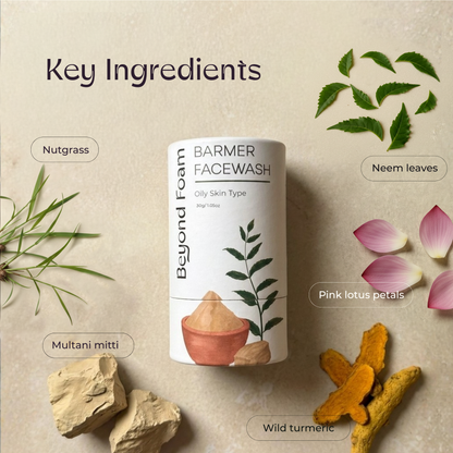 Barmer Face Wash Powder