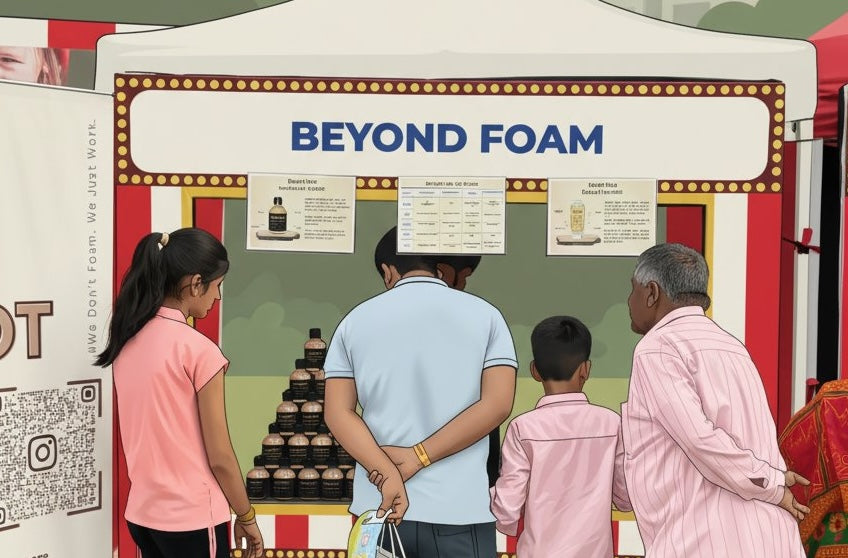Beyond Foam facewash products